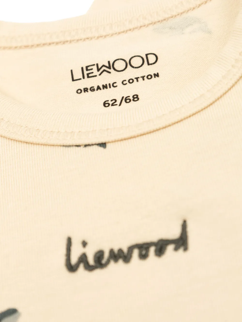 Liewood whale-print long-sleeved bodies (pack of two) Beige