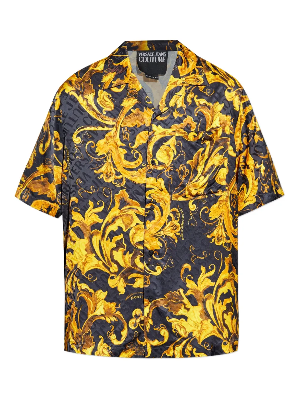 Versace Jeans Couture short-sleeve shirt Geel