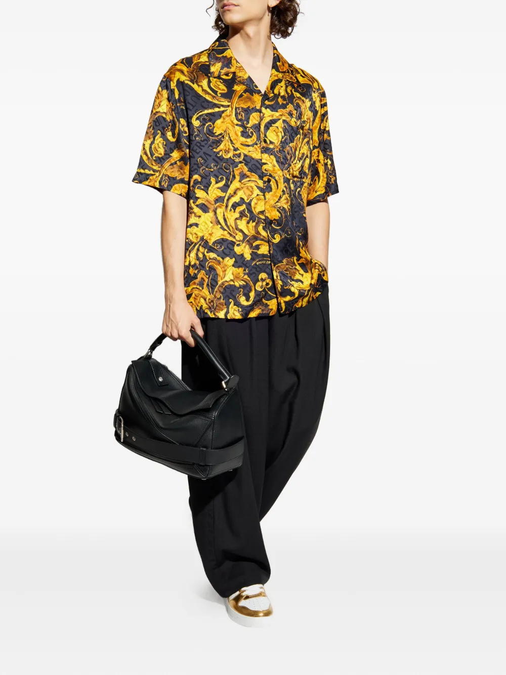 Versace Jeans Couture short-sleeve shirt - Geel