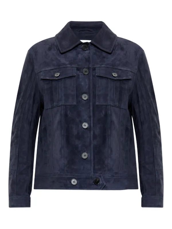 Self-Portrait Giacca Con Tasche | Blu | FARFETCH IT Self-Portrait Giacca Con Tasche | Blu | FARFETCH IT