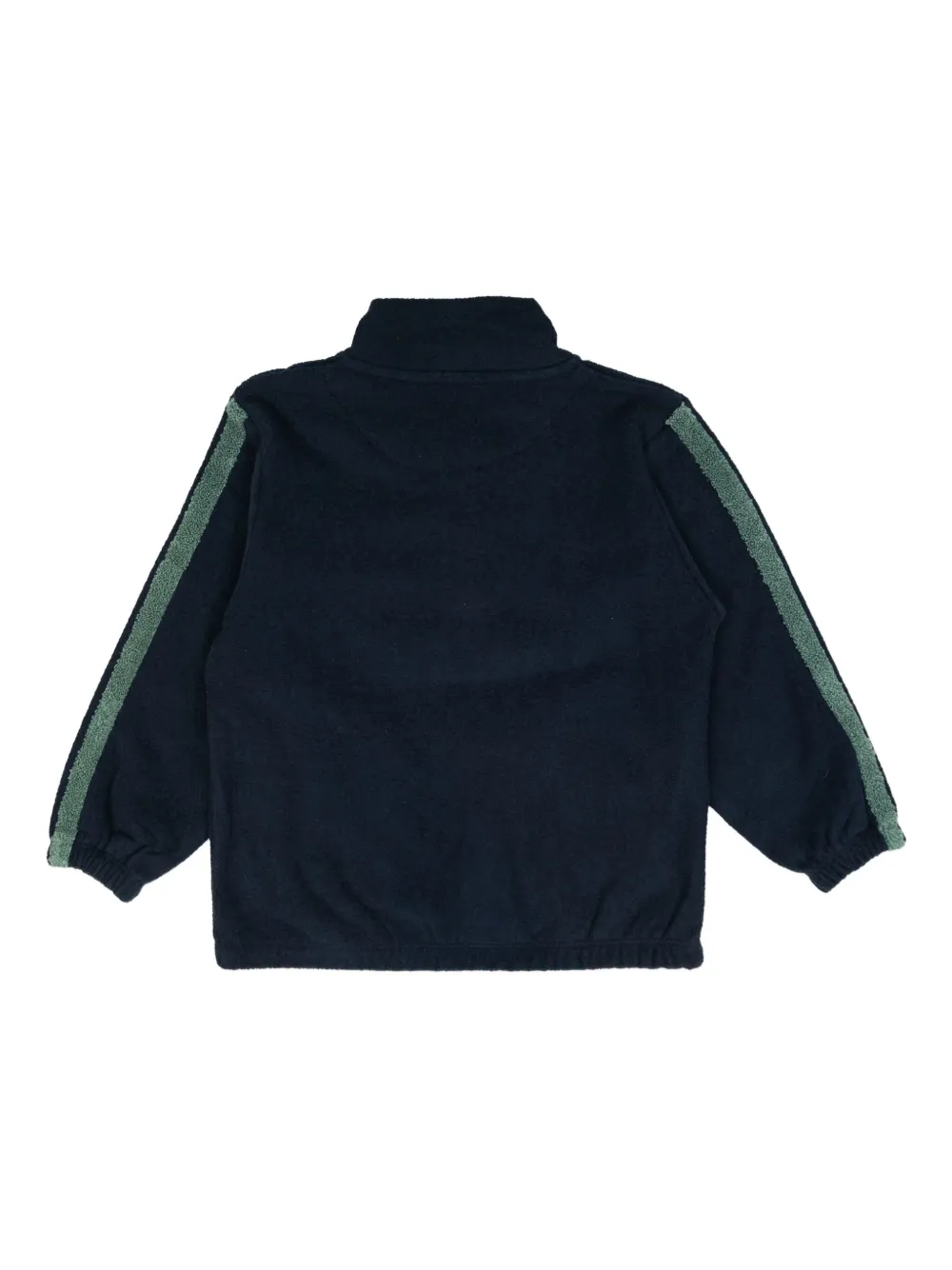 Tiny Cottons Fleece trui met vlakken Blauw