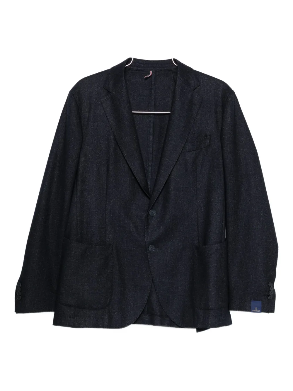 Santaniello single-breasted blazer | Black | Image 1