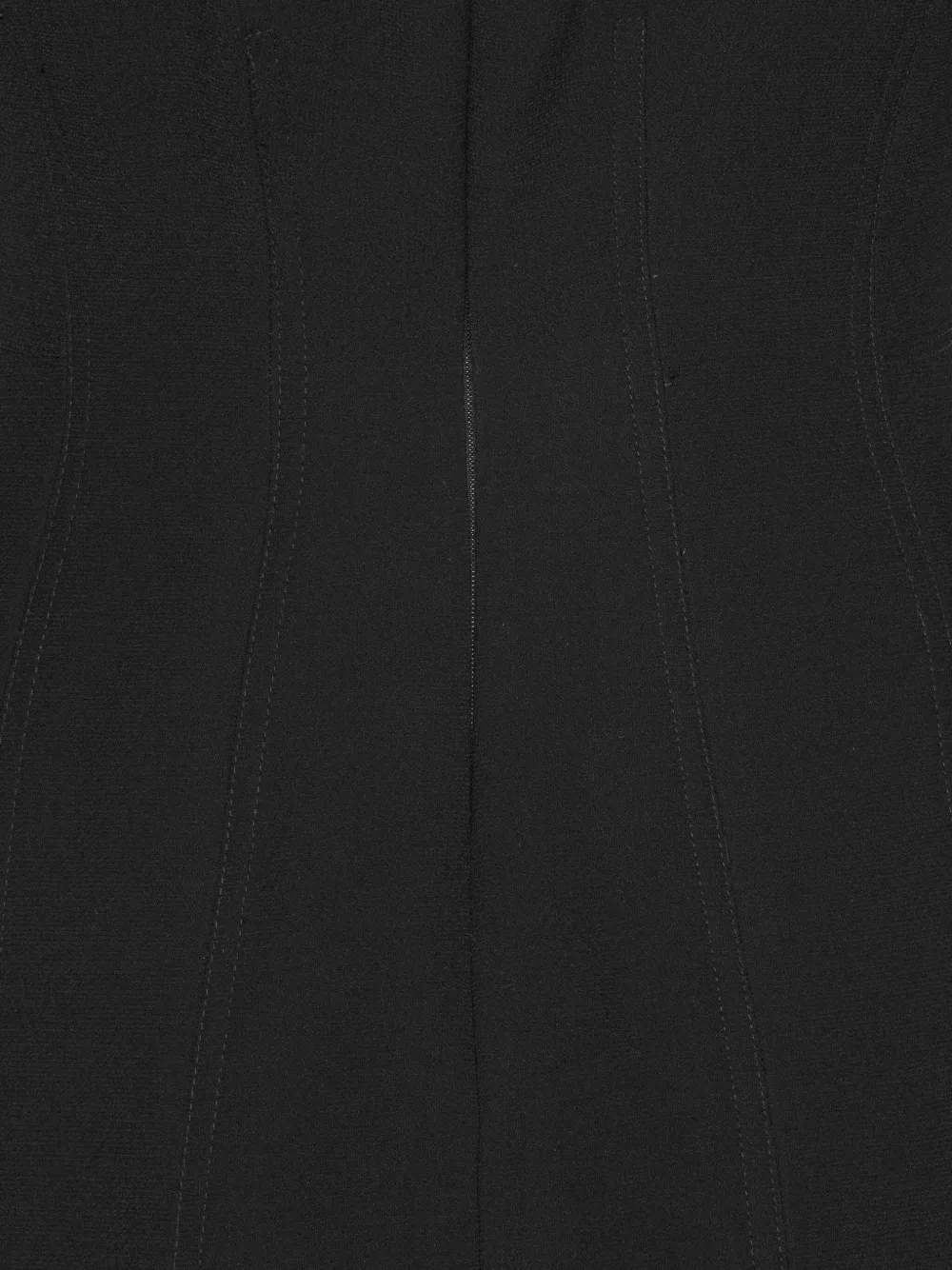 Rotate Birger Christensen Long-sleeve Mini Dress In Black