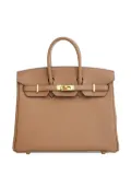 Hermès Pre-Owned 2022 Togo Birkin Retourne 25 handbag - Brown