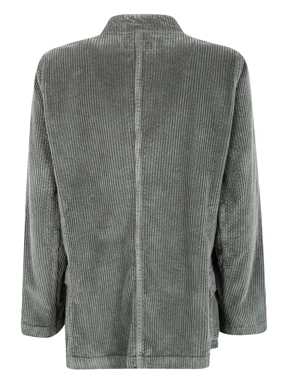 Labo Art Pina Cotton Button-front Jacket In Gray