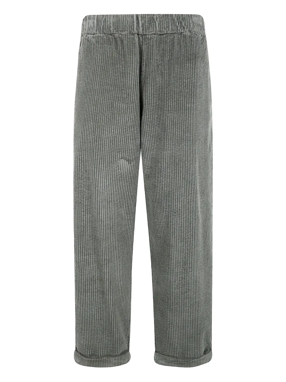 Labo Art corduroy-textured trousers - グリーン Labo Art corduroy-textured trousers - グリーン