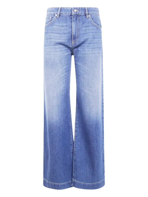 Antonelli logo-patch jeans