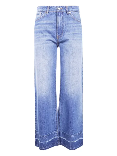 Antonelli logo-patch jeans