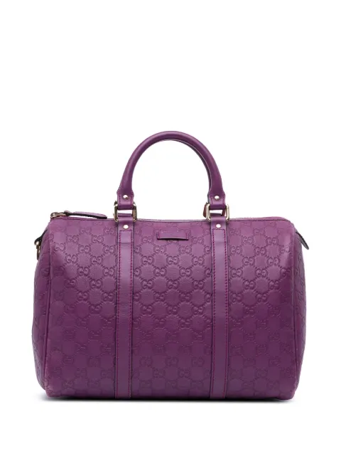 Gucci Pre-Owned 2016-2025 Medium Guccissima Joy Boston Bag satchel