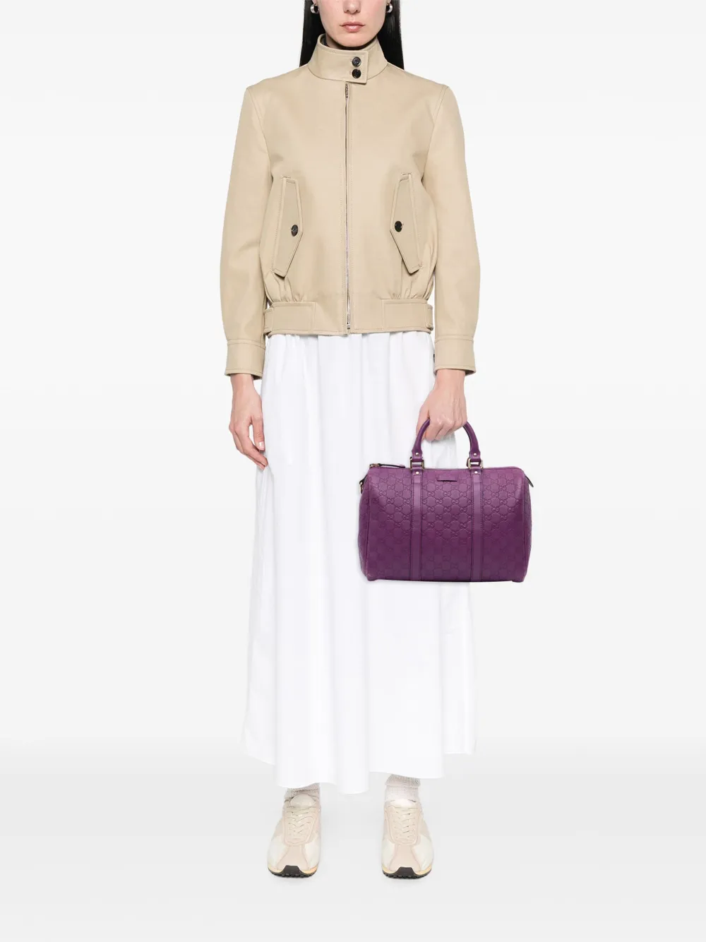 Gucci Pre-Owned 2016-2025 Medium Guccissima Joy Boston Bag satchel | Pre-Owned | Image 2