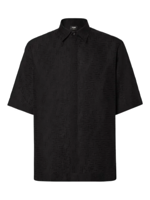 FENDI FF-jacquard shirt