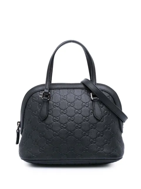Gucci Pre-Owned 2016-2025 Mini Guccissima Dome satchel