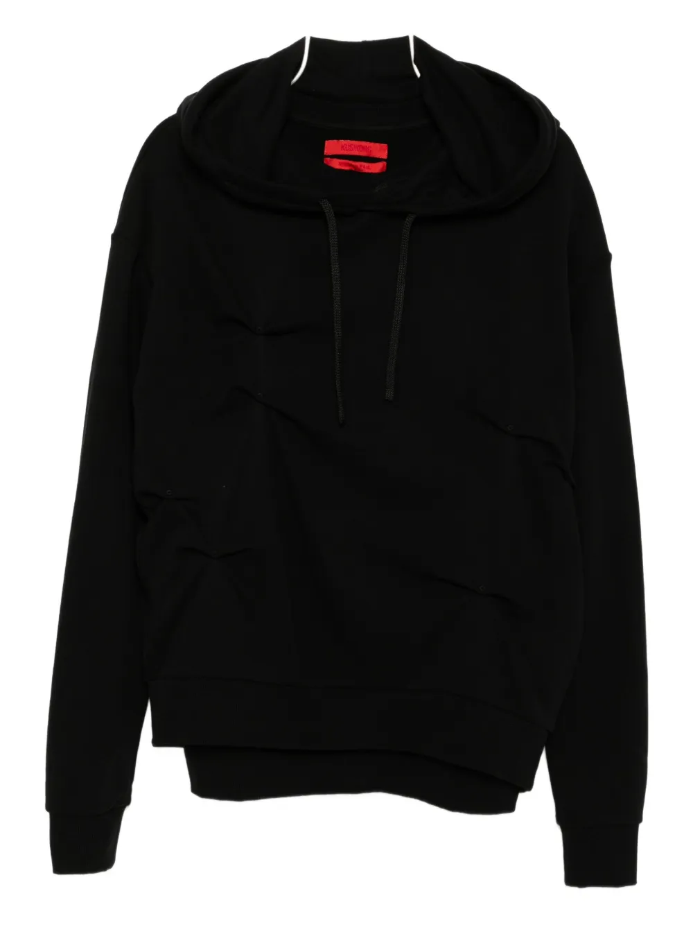 KUSIKOHC Felpa con cappuccio Multi Rivet - Nero