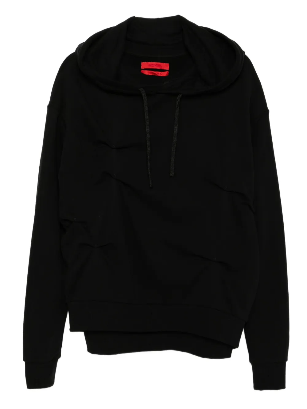 Kusikohc Multi Rivet Hoodie In Black