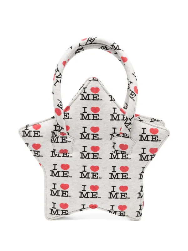 【Ashley Williams】グレー I HEART ME LOCK ハンドバッグ Ashley Williams】グレー I HEART ME LOCK ハンドバッグ