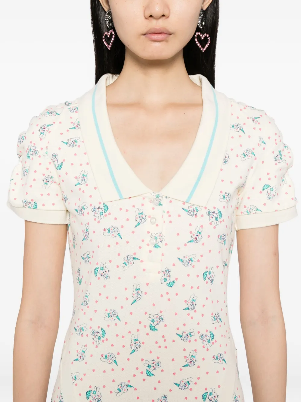 Ashley Williams Jurk Beige