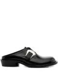 Namacheko leather mules - Black