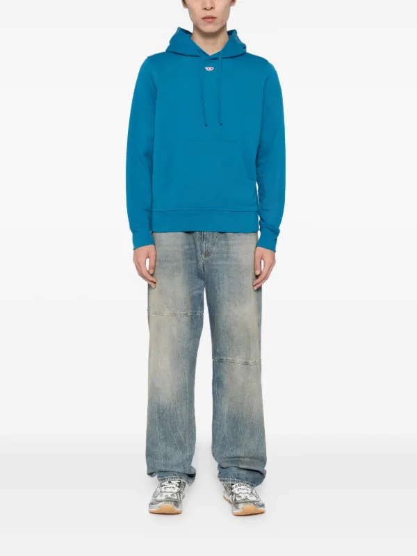 Diesel ロゴ パーカー | ブルー | FARFETCH JP
