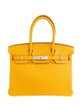 Hermès Pre-Owned 2009 Clemence Birkin Retourne 30 handbag - Yellow