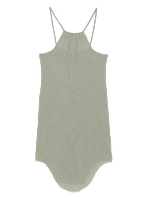 Rick Owens Skorpio ribbed spaghetti-strap top