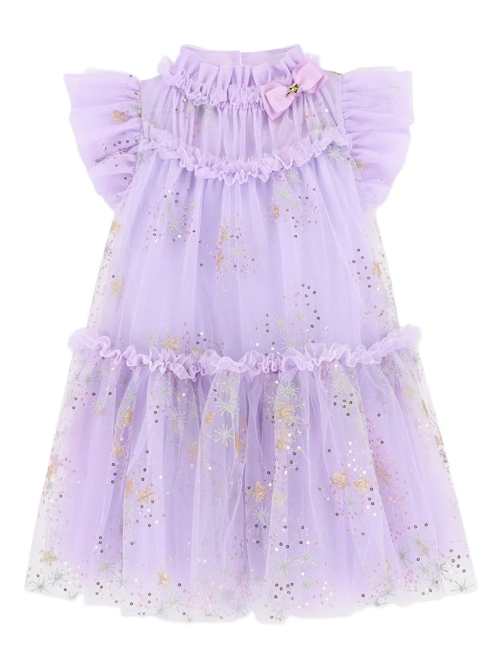 ANGEL'S FACE KIDS Jurk verfraaid met pailletten Paars
