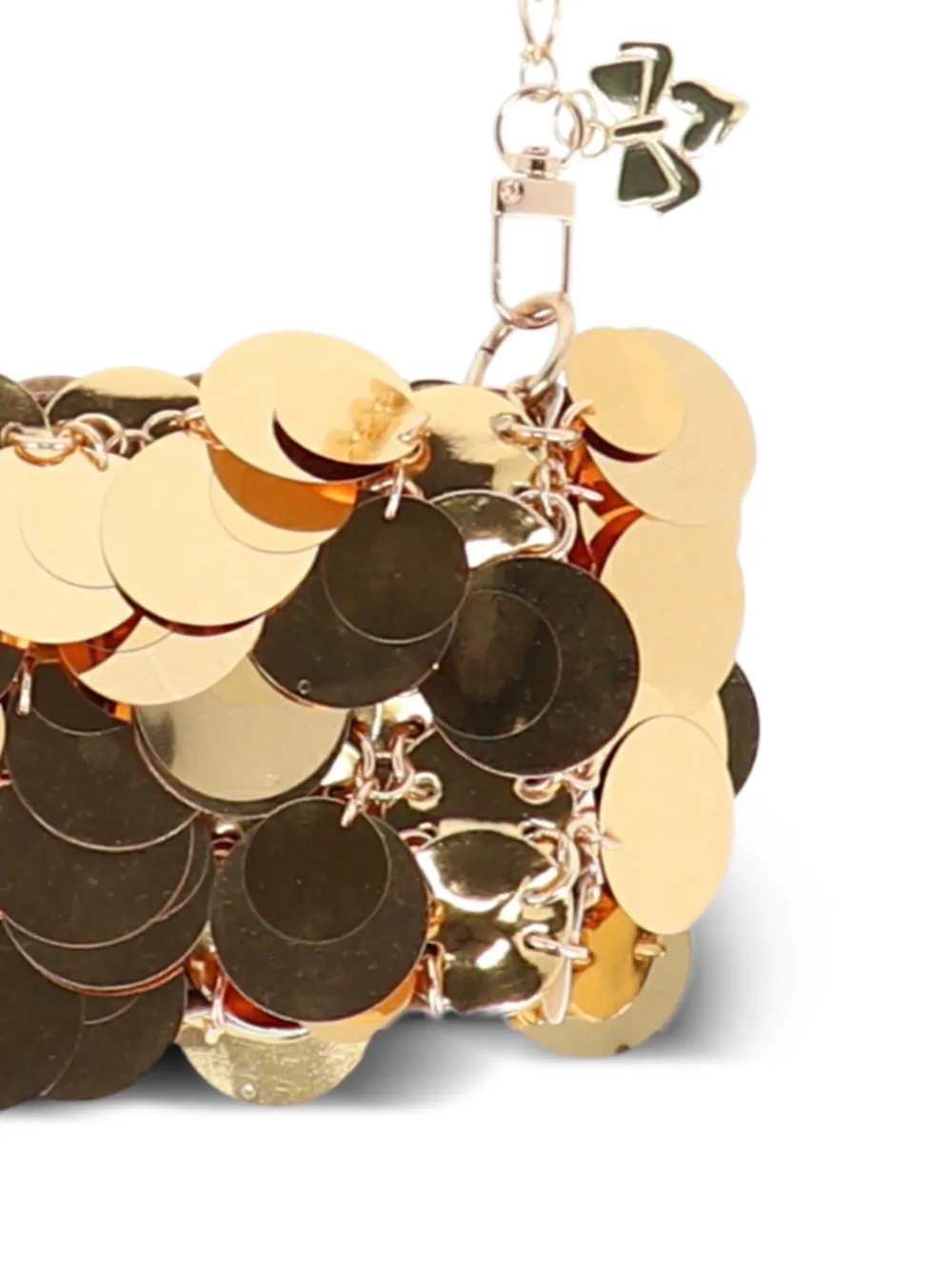 ANGEL'S FACE KIDS sequinned chain bag - Geel