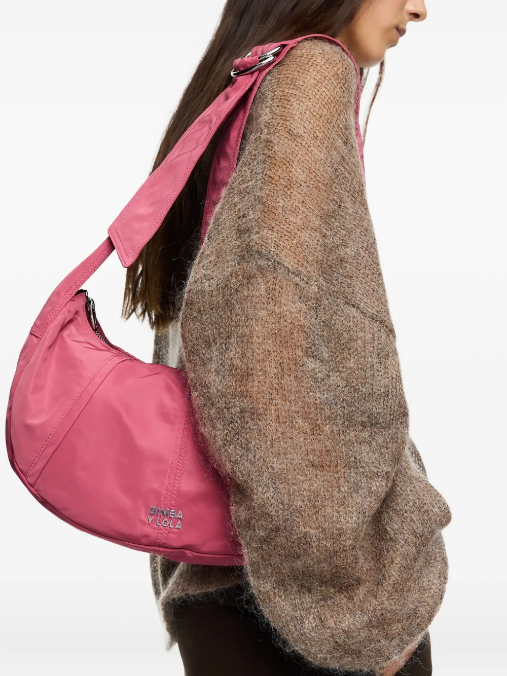 Bimba y Lola small moon bag - Roze