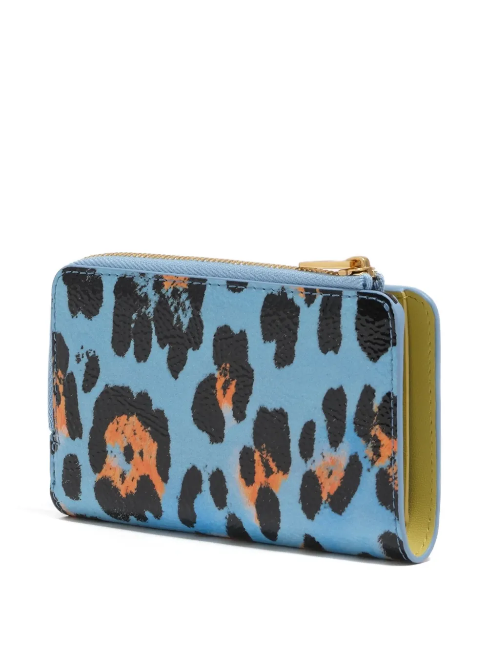 Bimba y Lola textured leopard print purse - Blauw