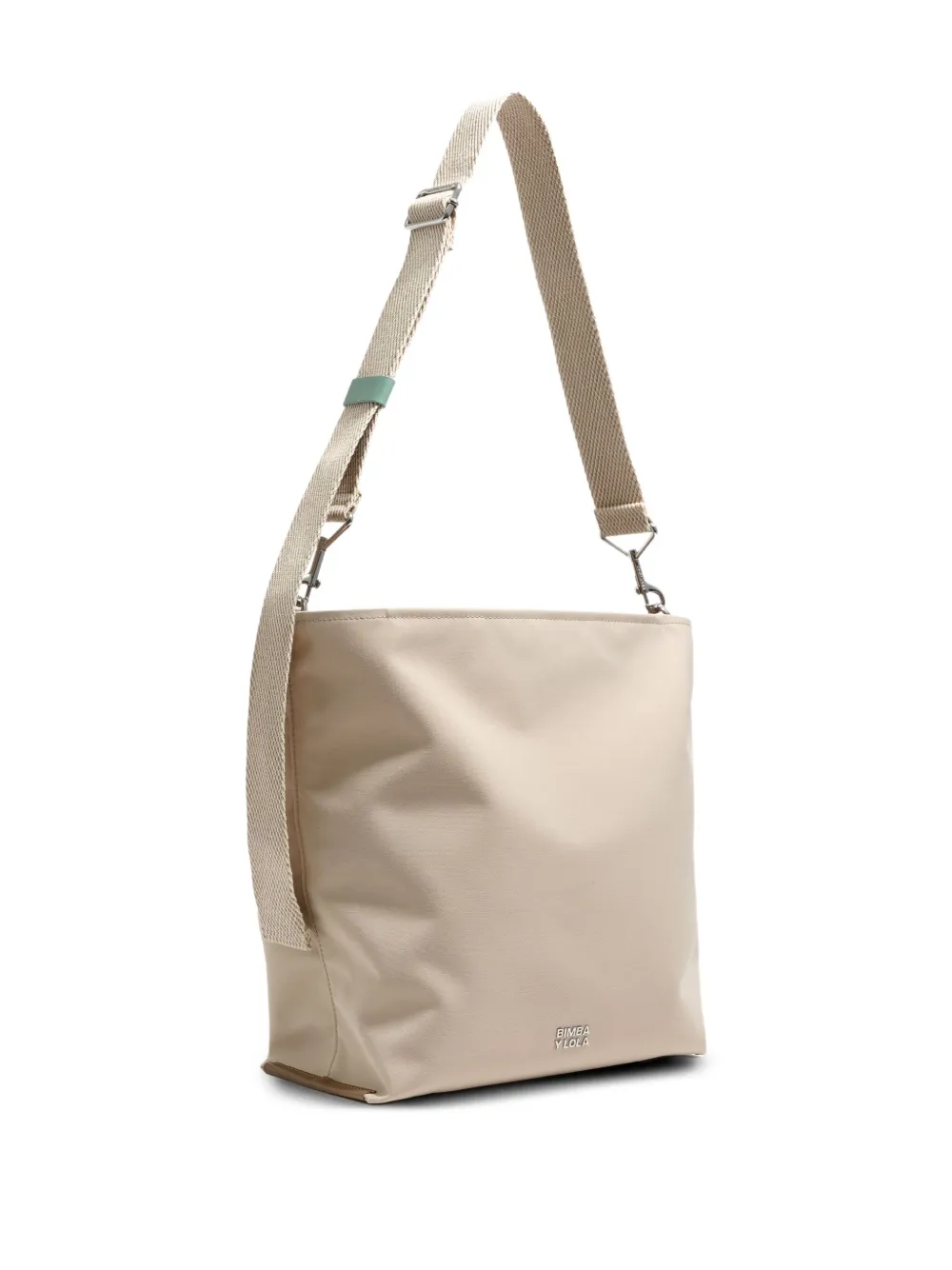 Bimba Y Lola Large Carlino Adjustable-strap Cross Body Bag In Neutral