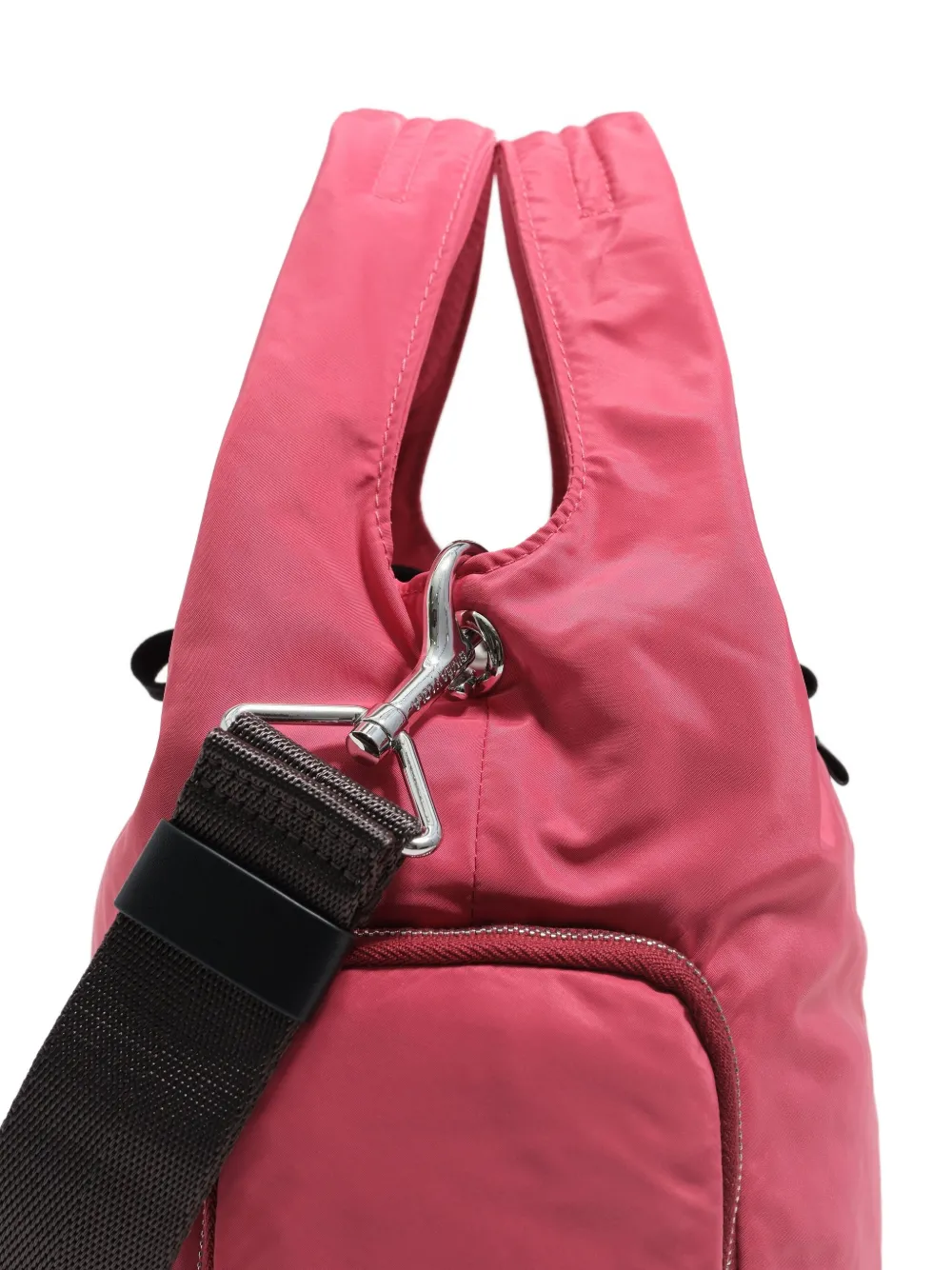 Bimba Y Lola Pocket Paper Bag In Pink