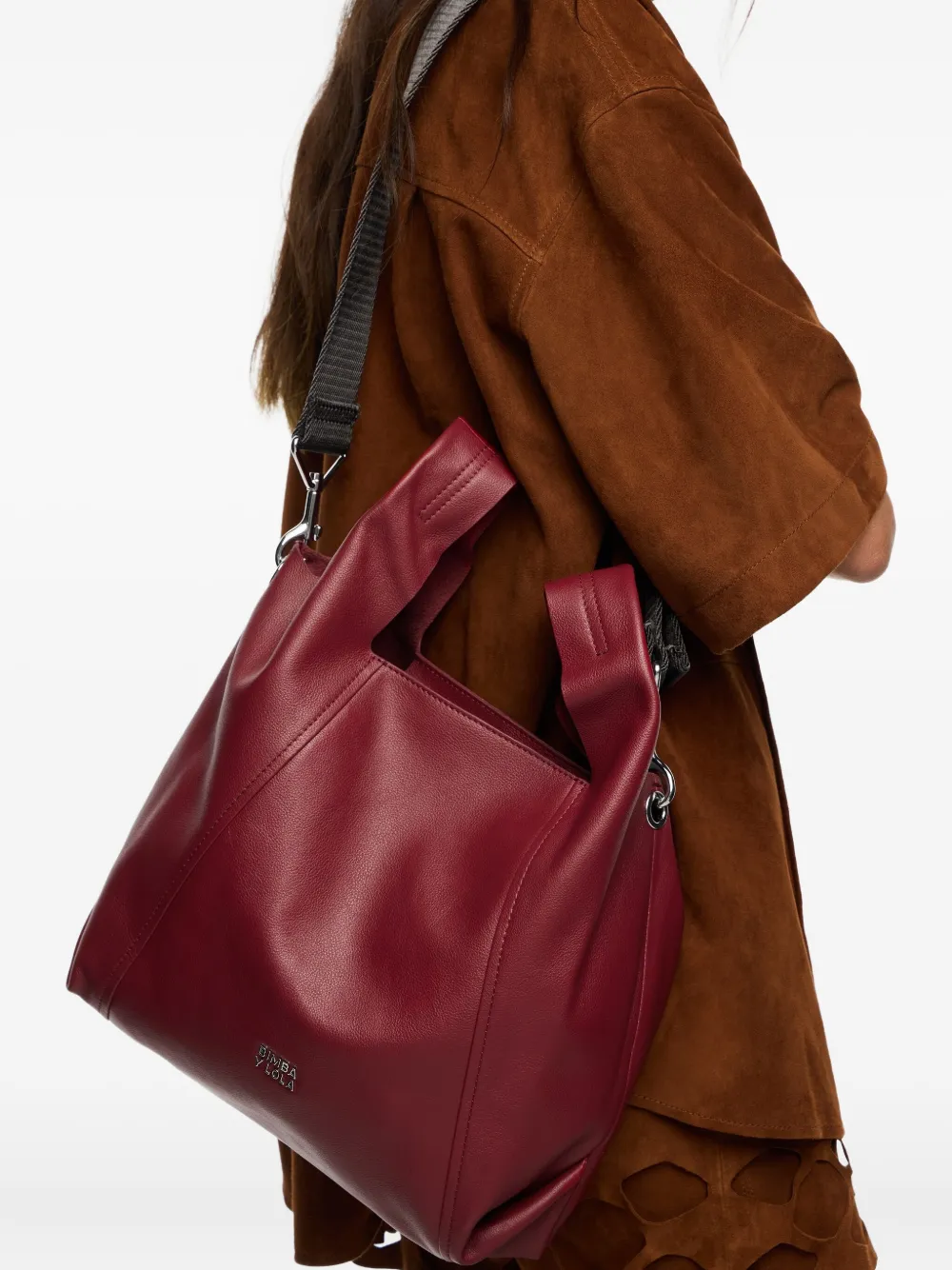 Bimba y Lola Leren schoudertas - Rood