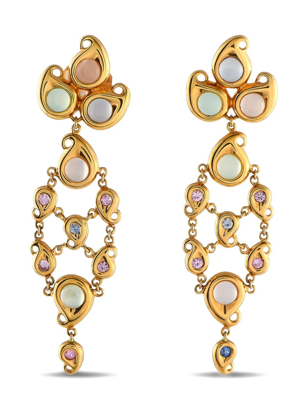 TAMARA COMOLLI ジェムストーン ピアス 18Kイエローゴールド - ゴールドトーン TAMARA COMOLLI ジェムストーン ピアス 18Kイエローゴールド - ゴールドトーン