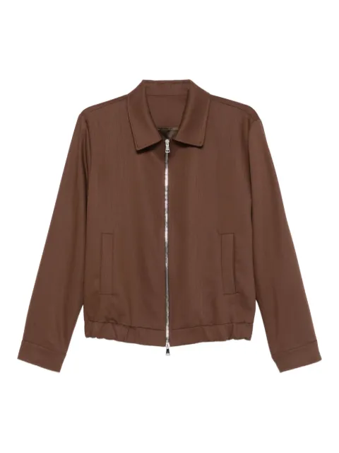 Costumein zip-front shirt jacket