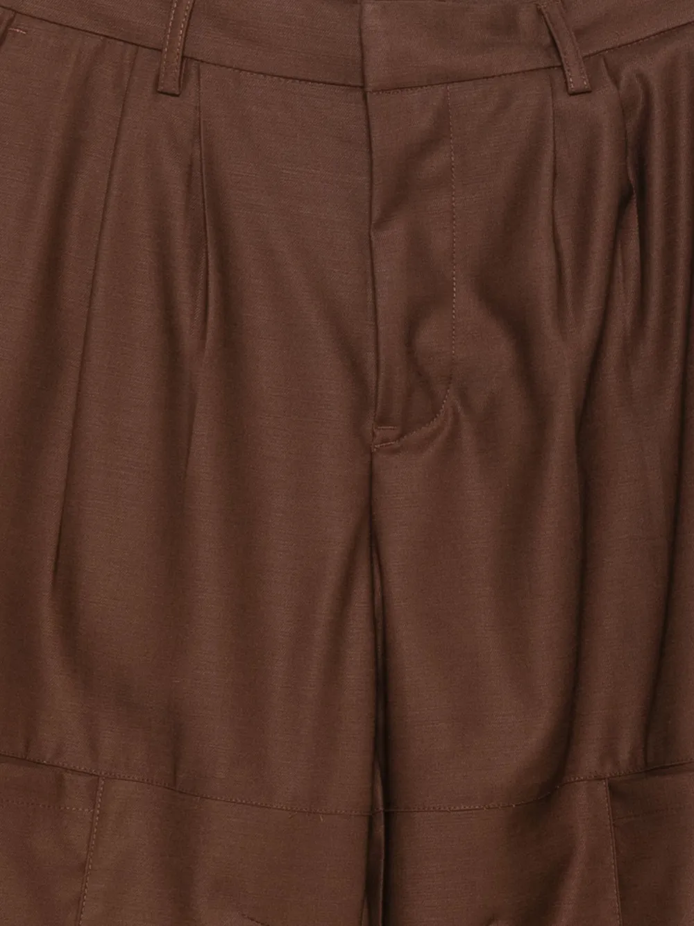 Costumein Broek met vlakken Bruin