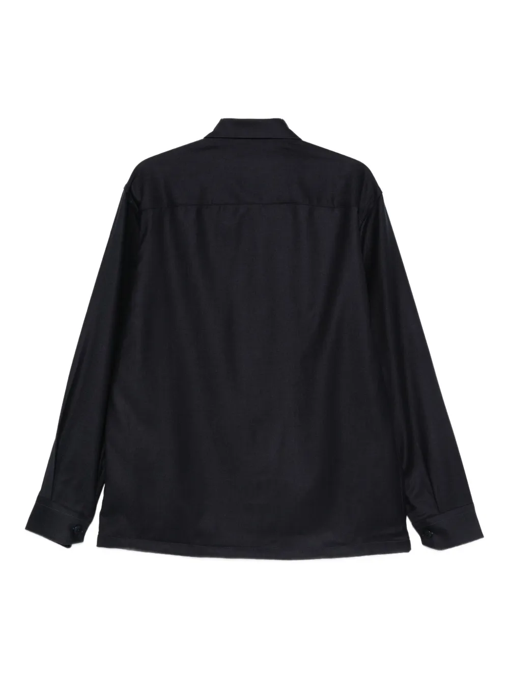 Costumein wool shirt - Blauw