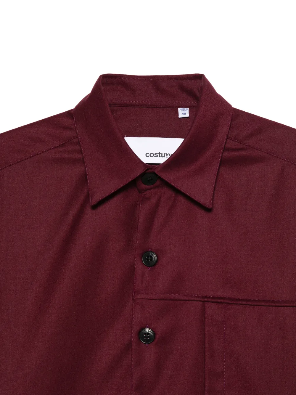 Costumein Wollen overhemd Rood