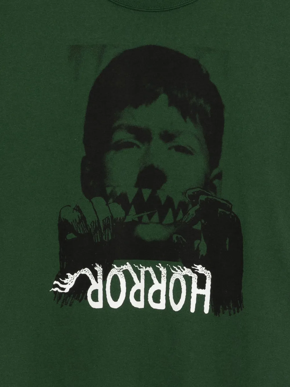 Undercover T-shirt met grafische print Groen