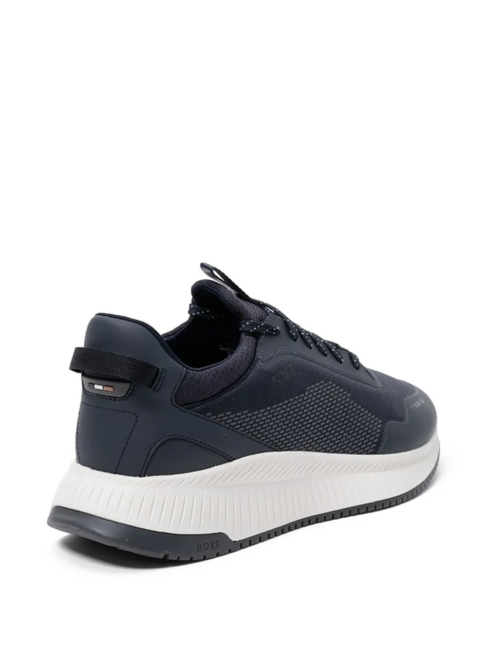 BOSS TTNM EVO textured sneakers Blue