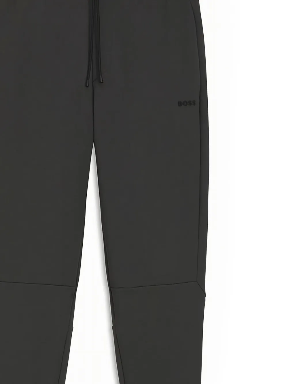 BOSS panelled drawstring track pants - Grijs
