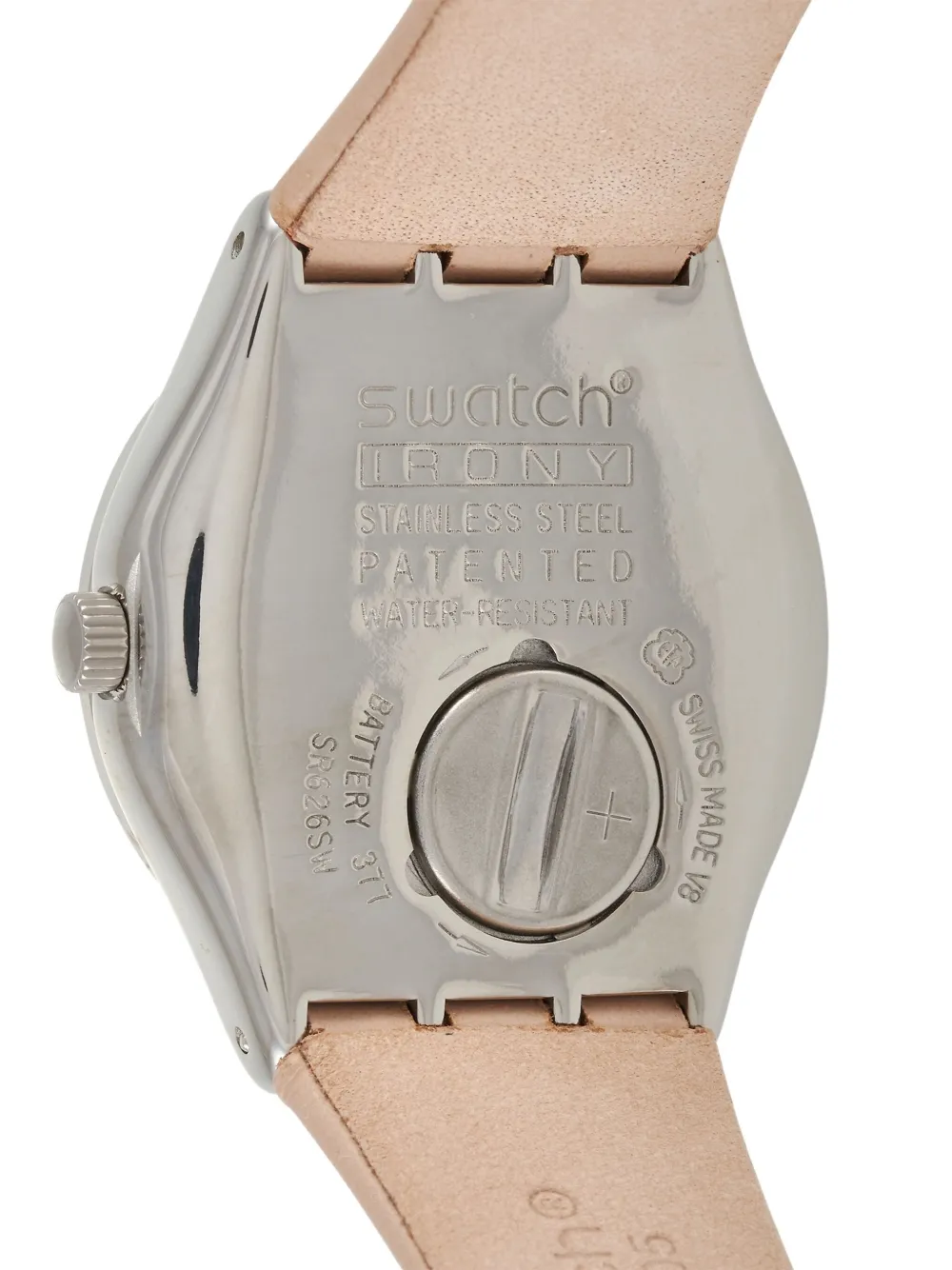 Pre-owned Swatch Vintage Sandchic 33mm In Silver