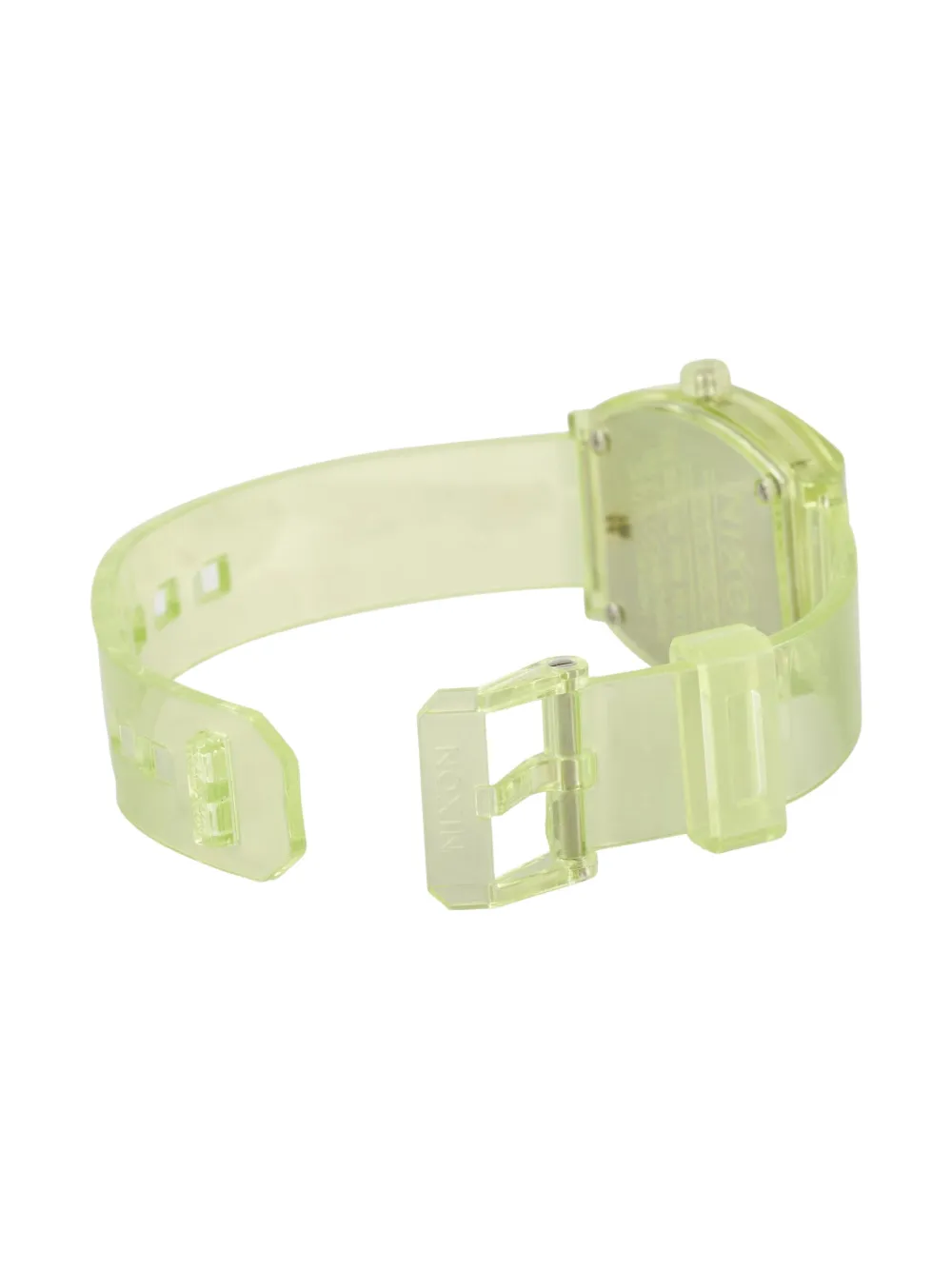 Pre-owned Nixon Time Teller 40mm In Green
