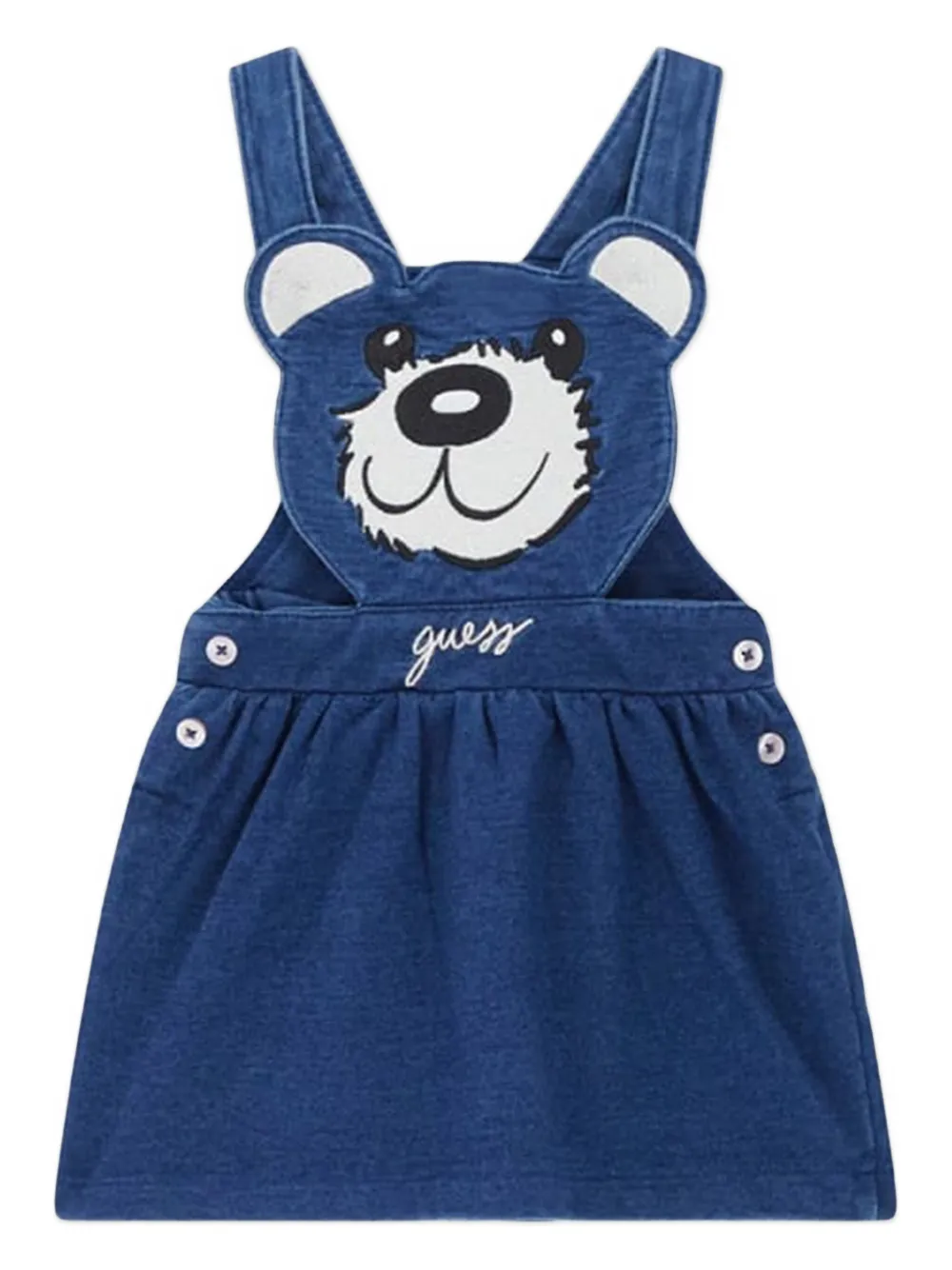 guess kids Gestreept jurkset Roze