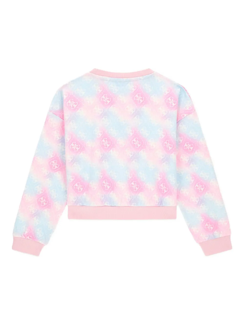 guess kids Sweater met tie-dye print Veelkleurig