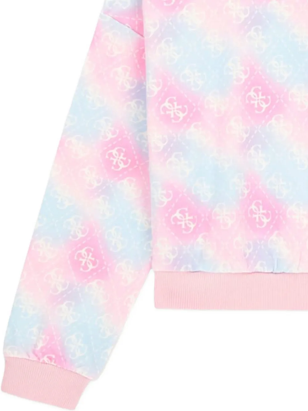 guess kids Sweater met tie-dye print Veelkleurig