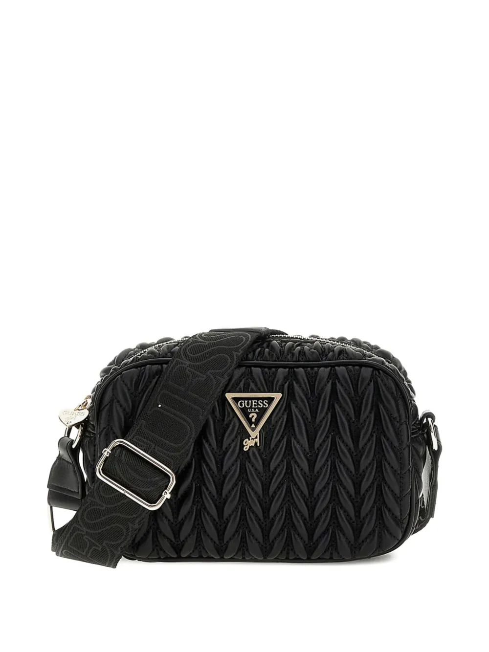 Guess kids Schoudertas met gevlochten patroon Zwart