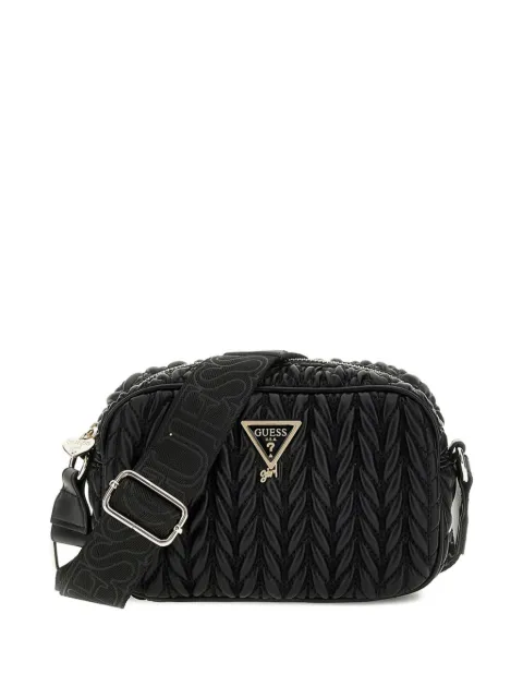 guess kids braided-pattern shoulder bag