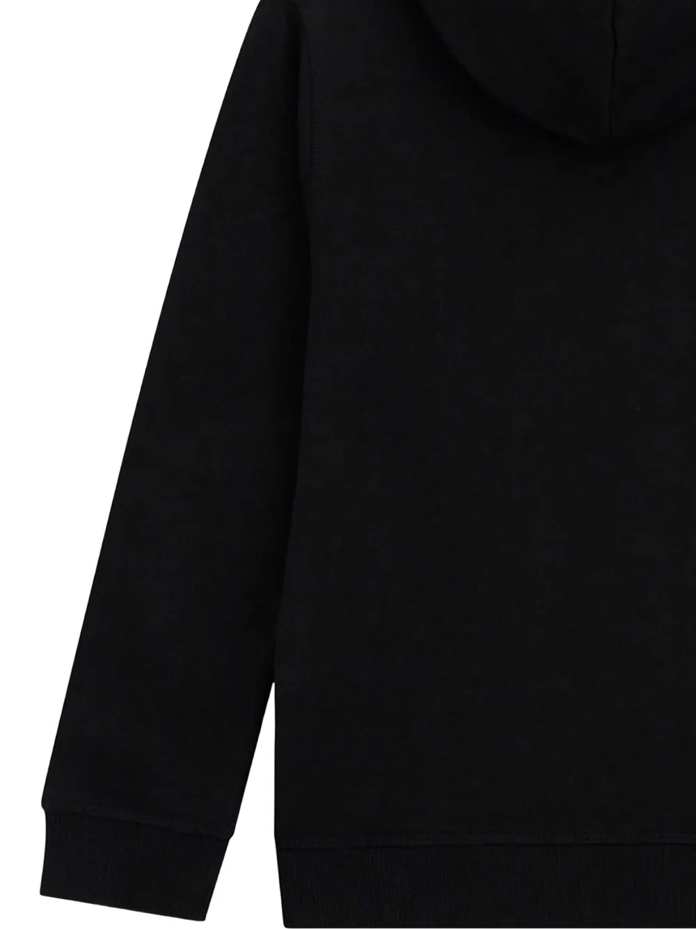 guess kids triangle-logo hoodie Zwart