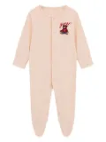 guess kids logo-patch pajamas - Neutrals