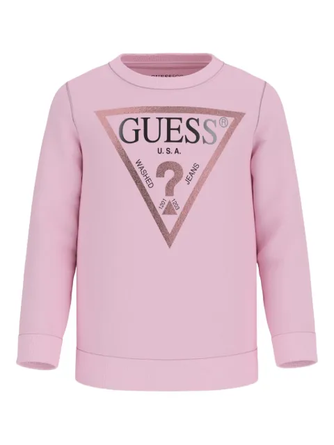 guess kids logo-triangle sweatshirt