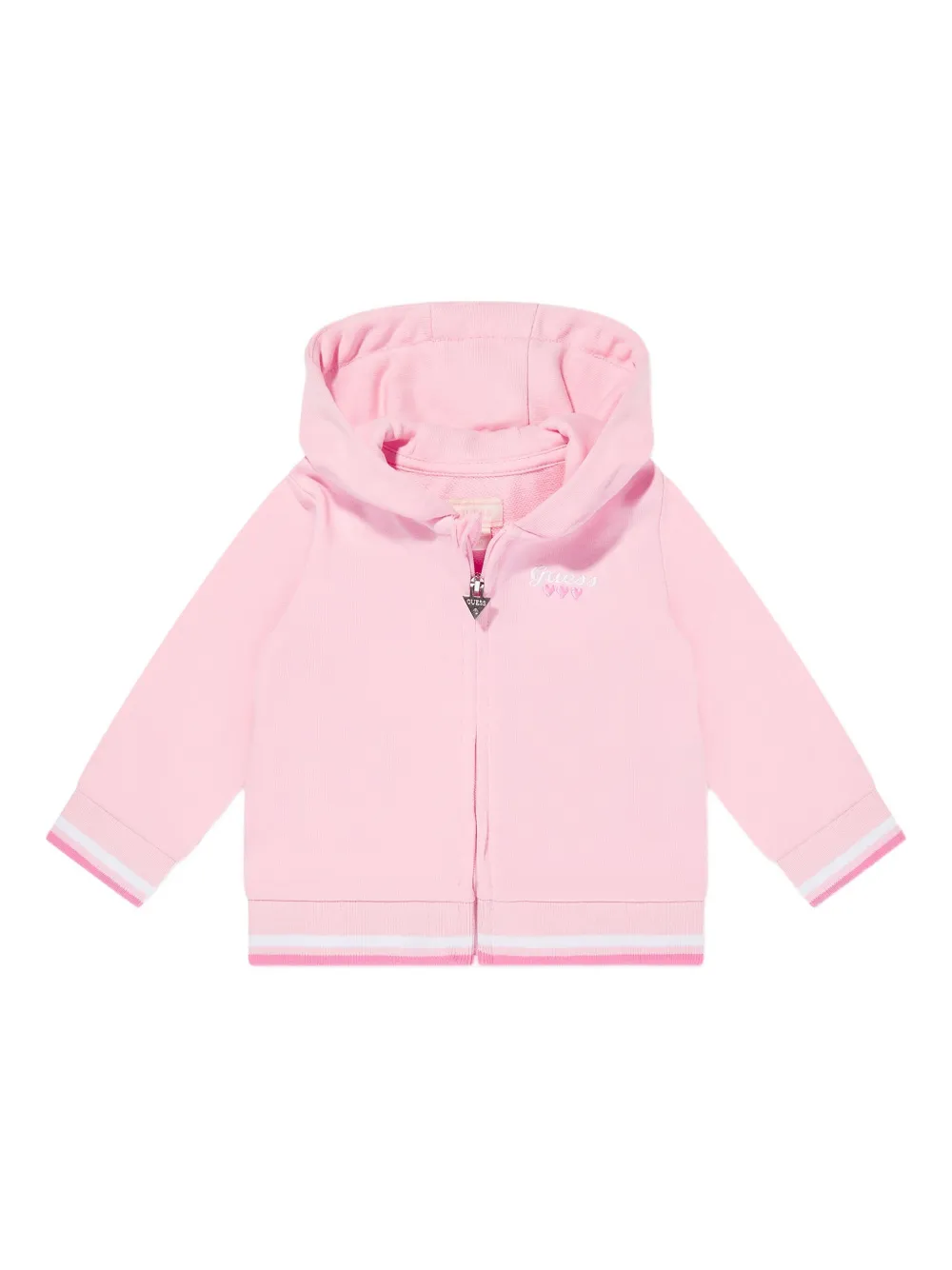 guess kids Trainingspak verfraaid met stras Roze